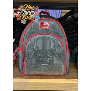 Loungefly Star Wars Darth Vader Embossed Floral Mini Backpack